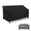 Loenel Outdoor Loveseat Cover, Waterproof 2-Seater Outdoor Bench Cover for Patio Furniture Sofa, Outside Small Couch Covers - 58