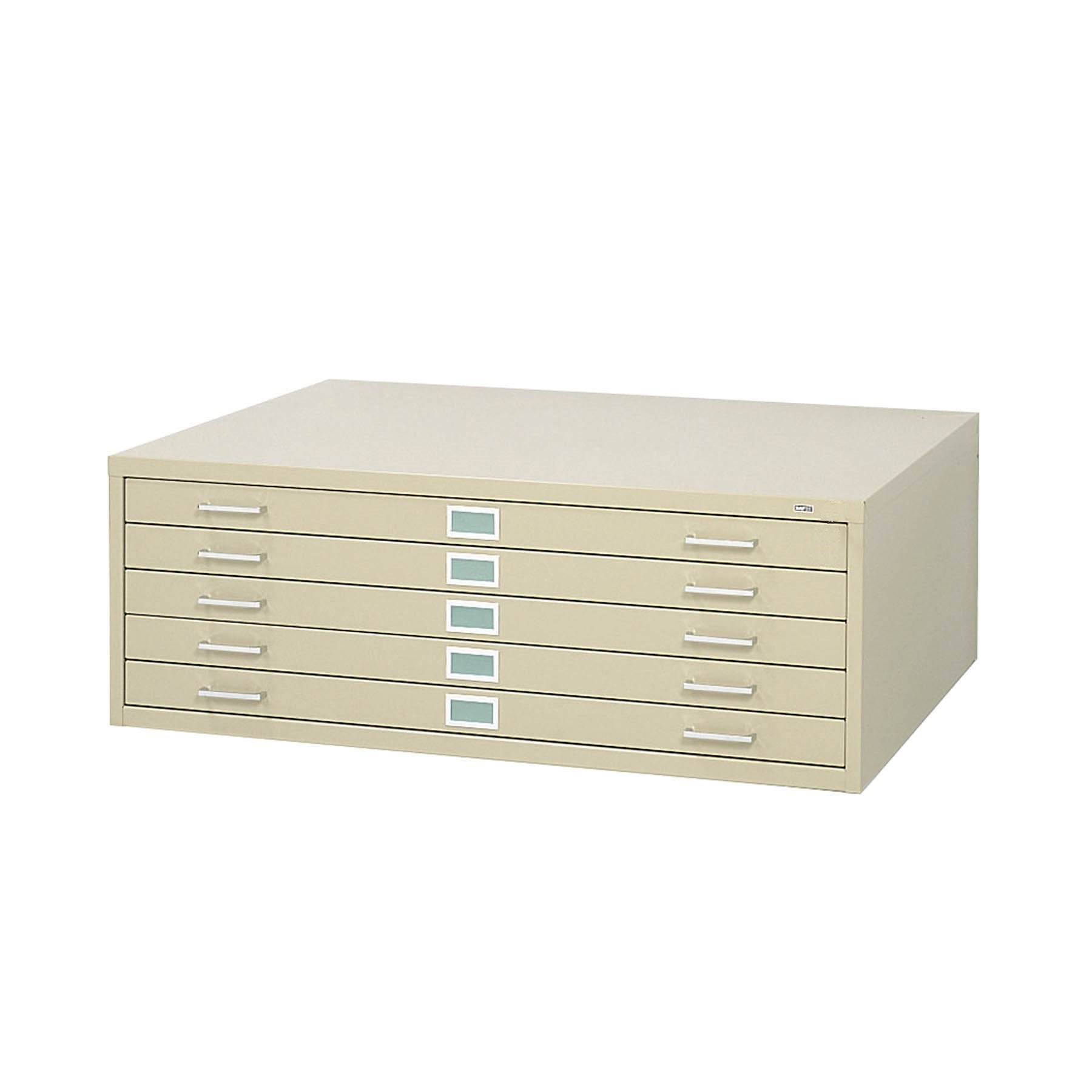 Safco Products 4998TSR Flat File for 48 W x 36 D Documents, 5-Drawer (Additional Options Sold Separately), Tropic Sand