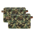 Storage Basket Cube Miltary Camo Camouflage Large Collapsible Toys Storage Box Bin Laundry Organizer for Closet Shelf Nursery Ki