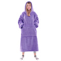 Waitu Wearable Blanket Sweatshirt Gifts for Women and Men, Super Warm and Cozy Blanket Hoodie, Thick Flannel Blanket with Sleeve