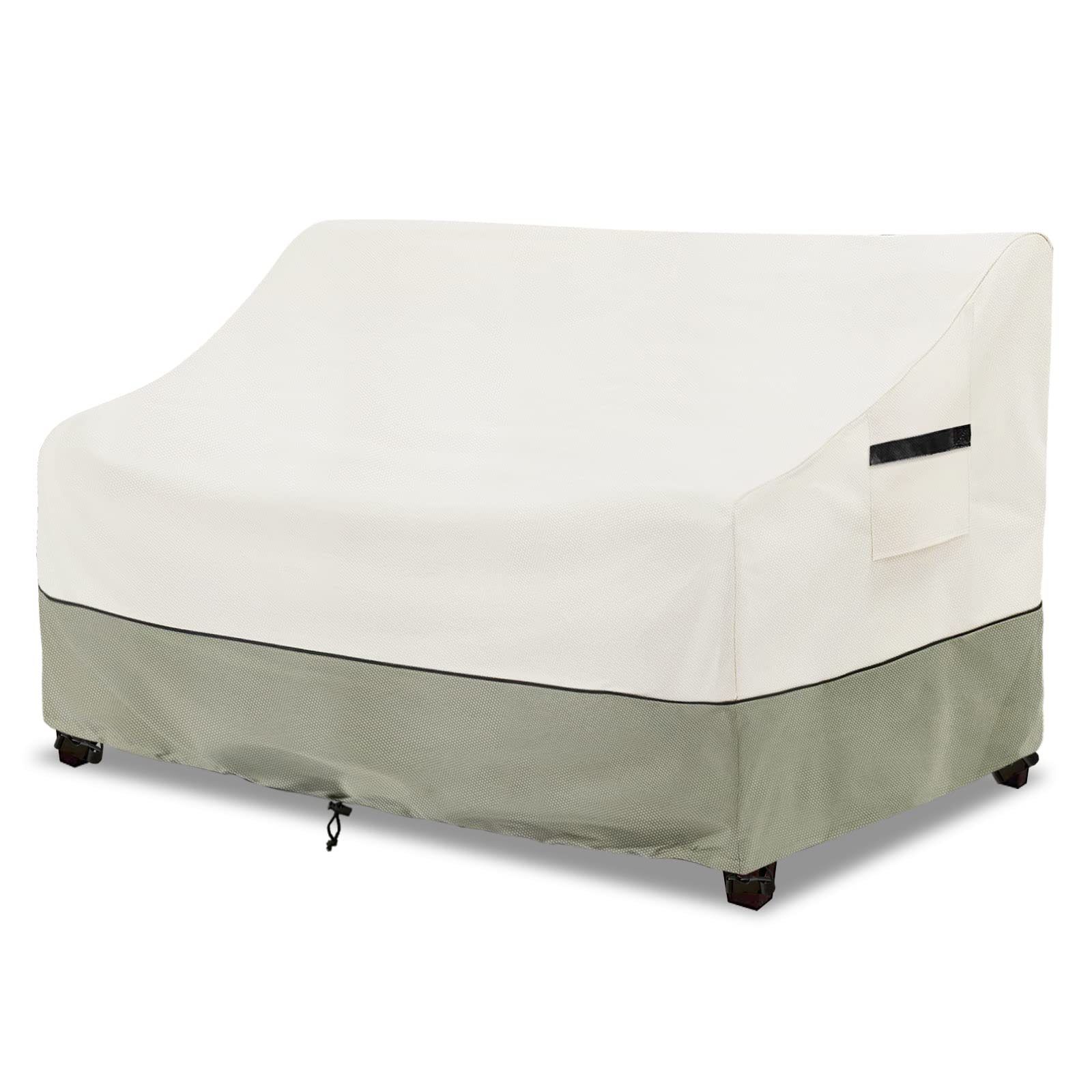 LSongSKY Patio 3-Seater Sofa Cover,Outdoor Couch Cover Fits up to 79W x 38D x 35H Inches,100% Waterproof Heavy Duty Patio Furnit