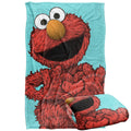 Sesame Street Elmo Painted Officially Licensed Silky Touch Super Soft Throw Blanket 36 x 58