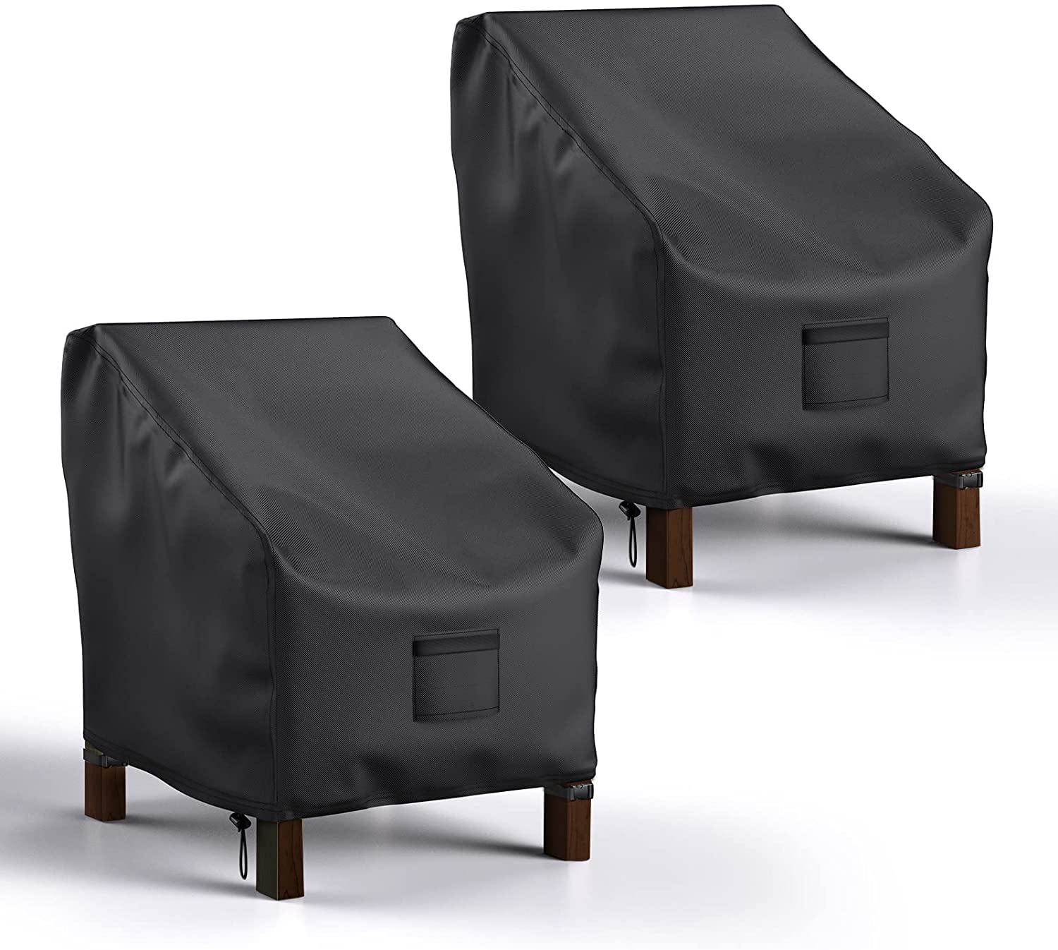 Patio Chair Covers Waterproof, Mrrihand Lounge Deep Seat Cover, Heavy Duty Outdoor Lawn Patio Furniture Covers (36 W x 34 D x 32