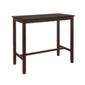 Linon 42 inch Height Pub Claridge Table, Espresso Bar