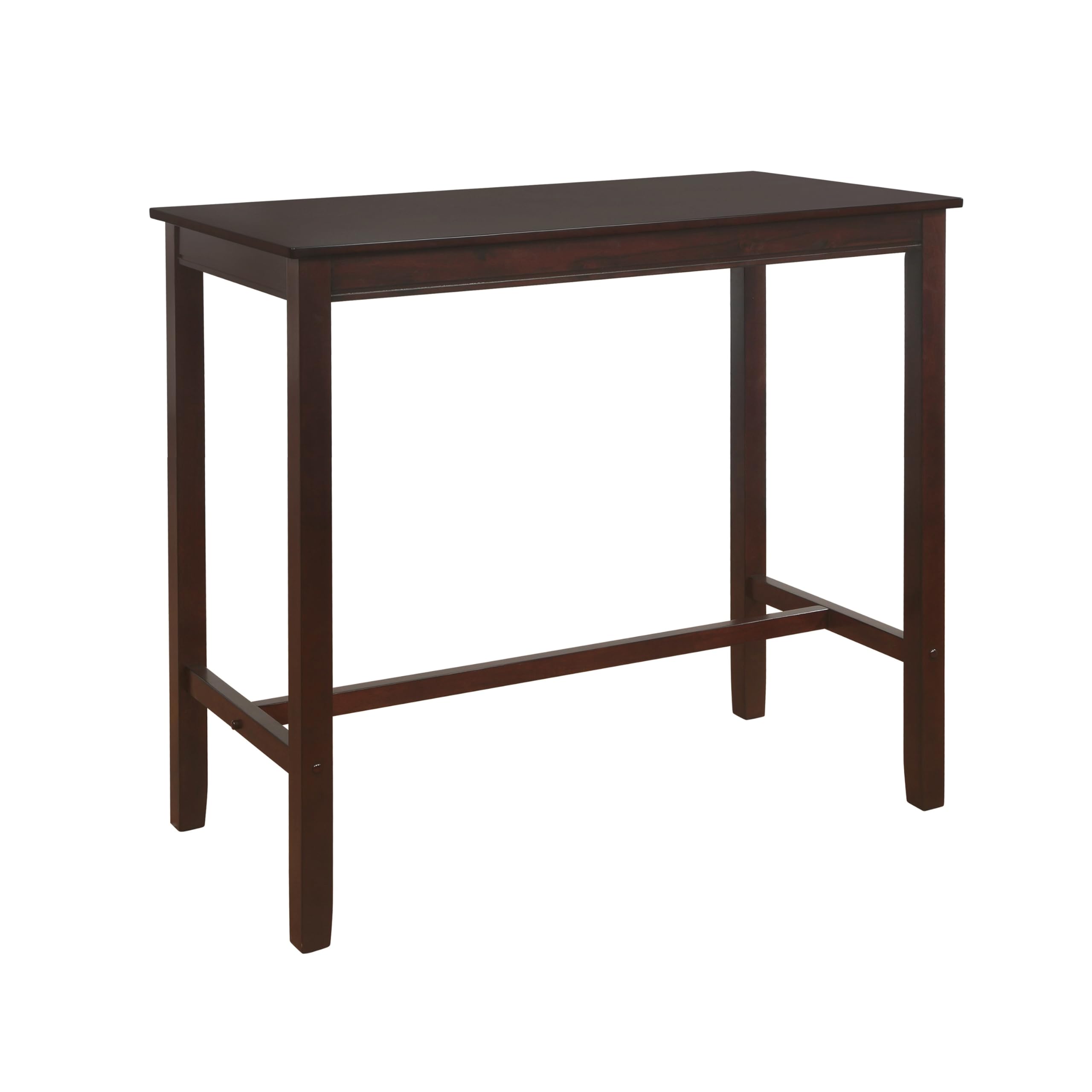 Linon 42 inch Height Pub Claridge Table, Espresso Bar