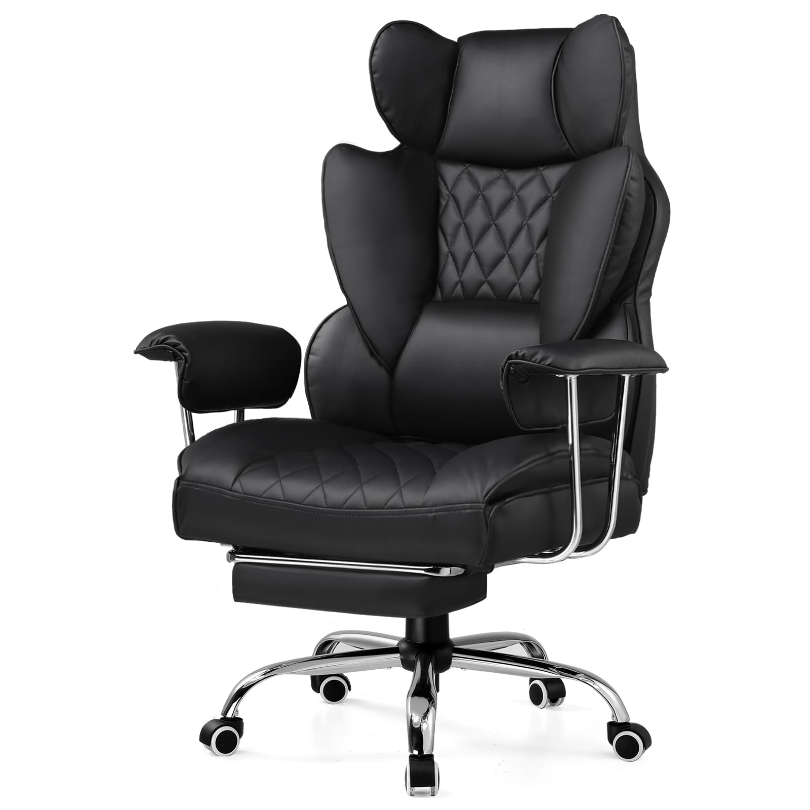 GTRACING Gaming Chair,Office Chair with Pocket Spring Lumbar Support, Ergonomic Comfortable Wide Office Desk Computer Chair with