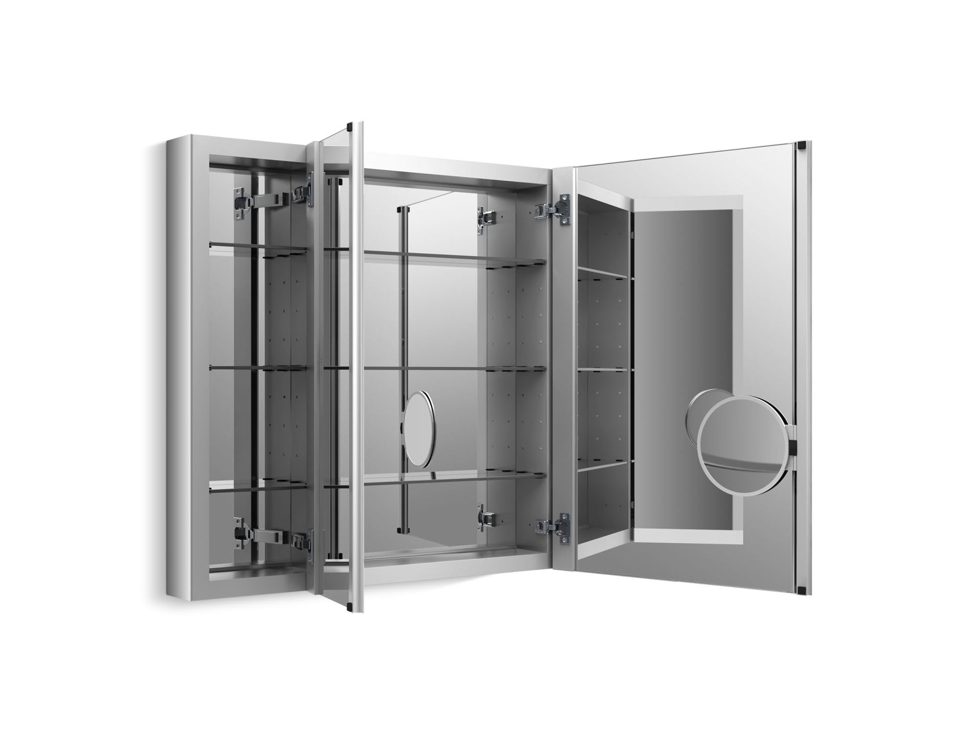 Kohler 99011-SCF-NA Verdera 40 x 30 Three-Door Medicine Cabinet with Mirror