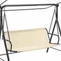 Outdoor Porch Patio Swing Seat Cover, 600D Thickened Oxford Waterproof Swing Cushion Protection Covers Replacement for Outdoors 