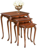 Butler Specialty Nest of Tables in Dark Brown Cherry Finish