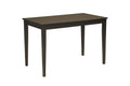 Signature Design by Ashley Kimonte Dining Room Table, Black