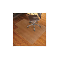 ES Robbins everlife Chair mat for Hard Floors, Light use, Rectangular with Lip, 45 x 53, Clear