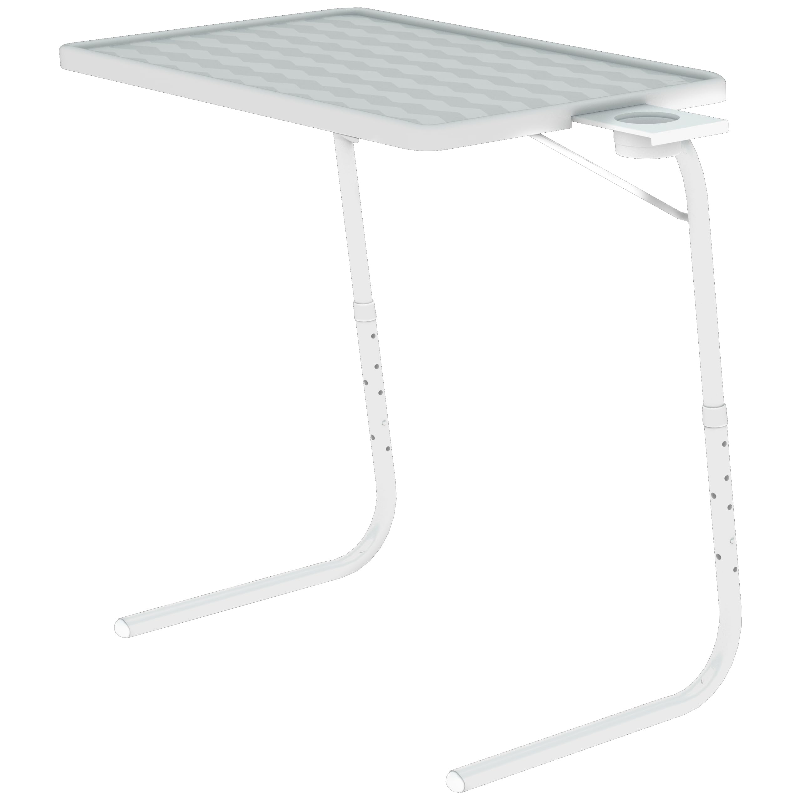 Table Mate II TV Tray Table - Folding TV Dinner Table, Couch Table Trays for Eating Snack Food, Stowaway Laptop Stand, Portable 