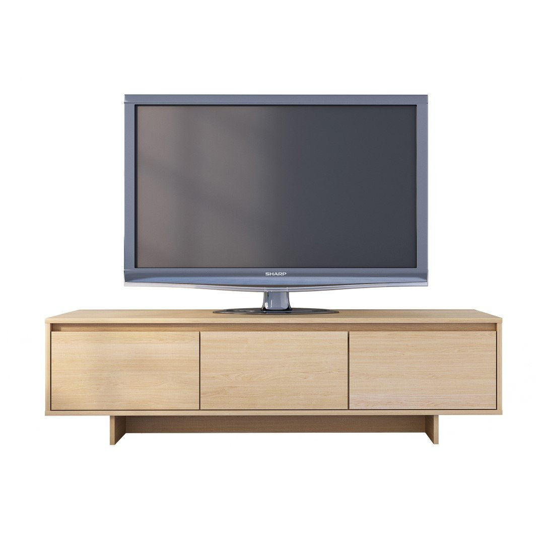 Nexera Rustik TV Stand, 60, Natural Maple