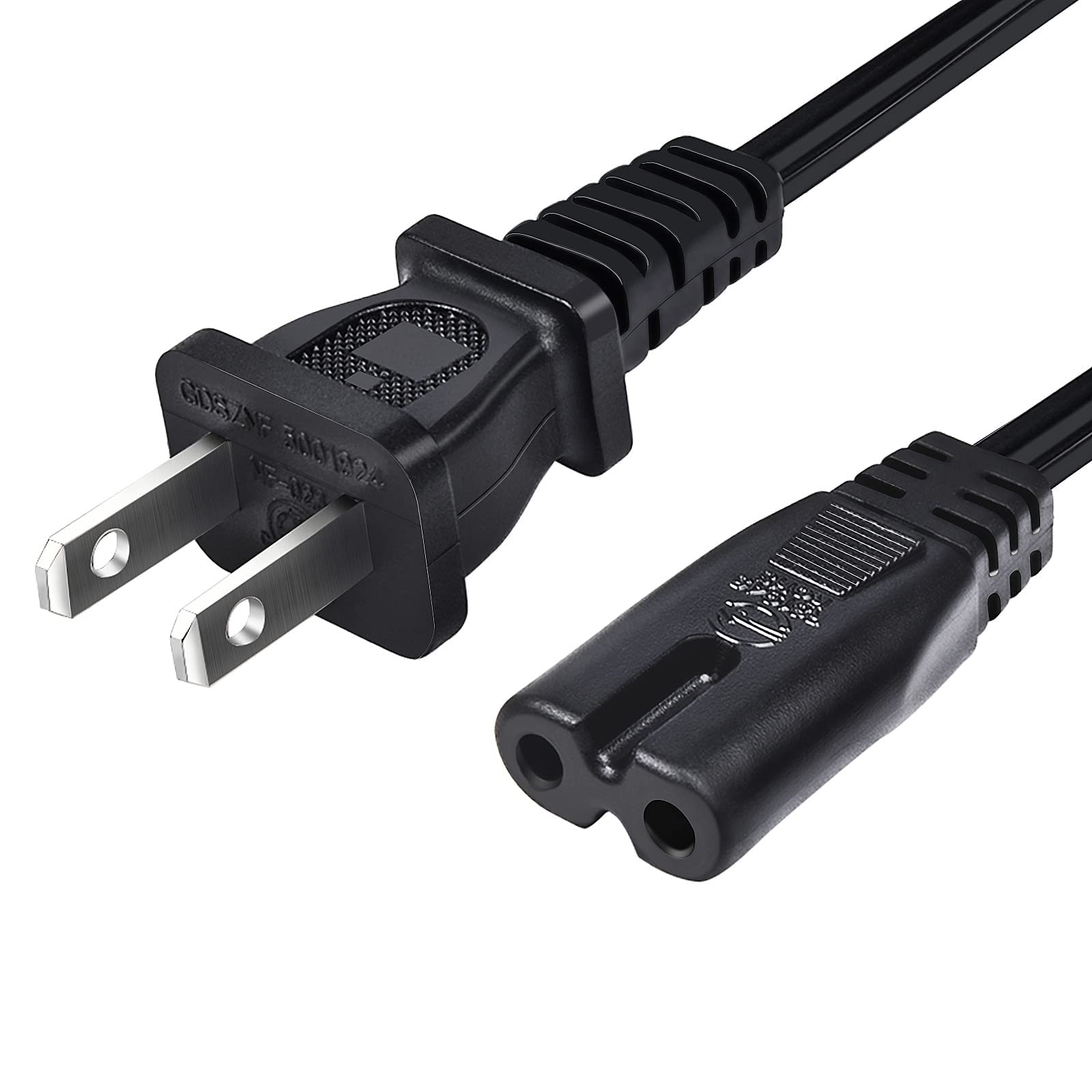 CUGLB 4 Feet AC Power Supply Cord Replacement for Electric Recliner or Lift Chairs, Compatible with Okin, Limoss, Pride, Golden,