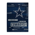 Northwest Company NFL Digitize Design Plush Raschel Thow Blanket, 60x80 (Dallas Cowboys)
