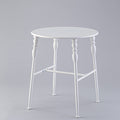 Metal Spindle Leg Chairs or Tables - White Table