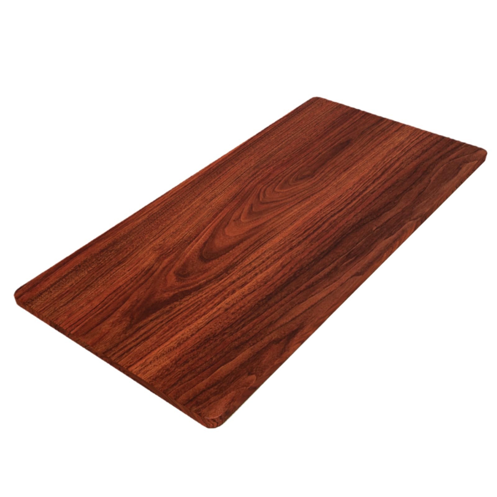 FLEXISPOT Whole Piece 55x28 Desktop 1 Thickness Height Adjustable Desk Rectangular Tabletop Mahogany Board (55INCH Mahogany Top)
