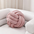 Sioloc Soft Knot Ball Pillows,Round Throw Pillow Cushion Home Decoration Plush Pillow,Throw Knotted Pillow Handmade Round Plush 