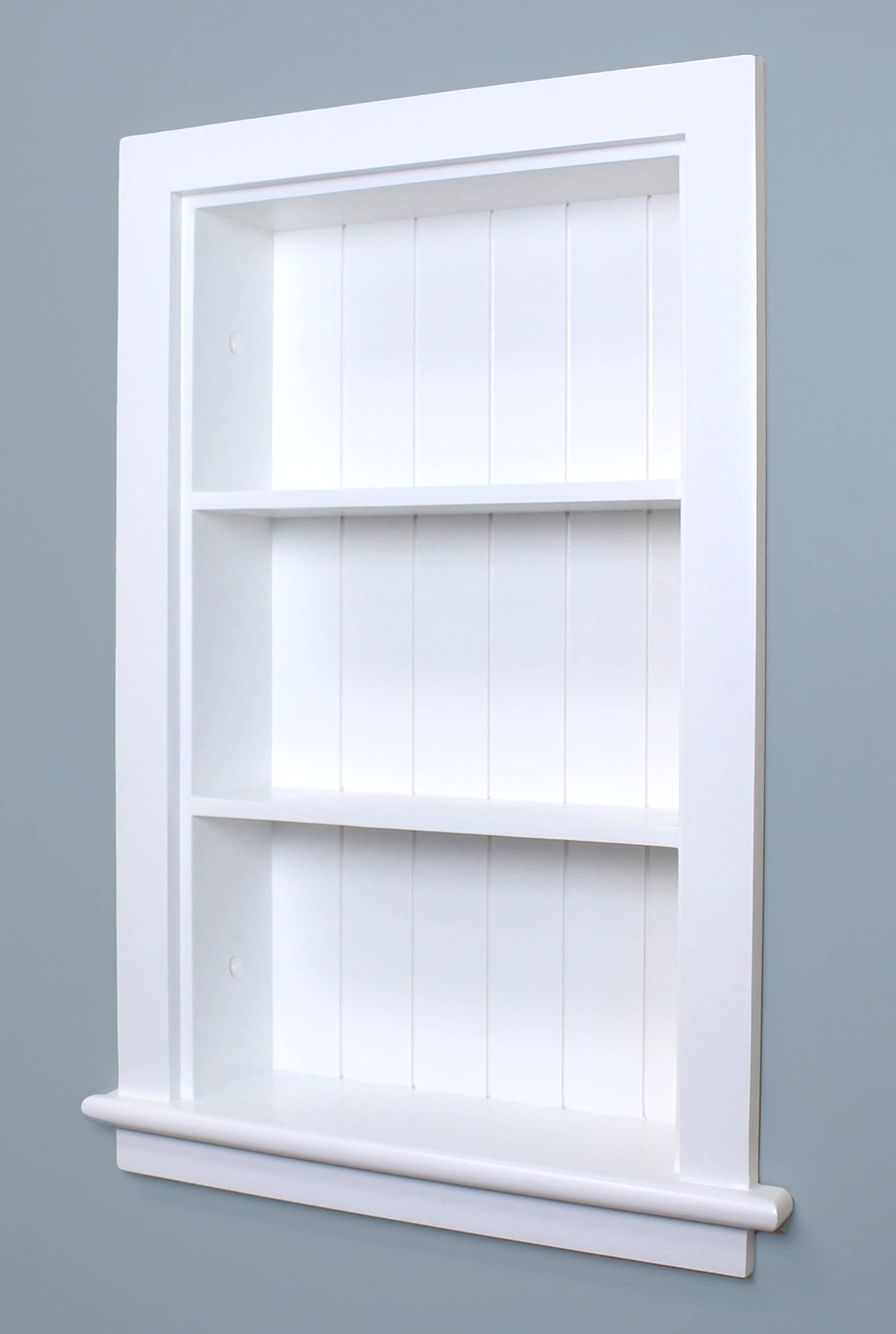 Fox Hollow Furnishings 14x24 Aiden Recessed Wall Niche Medicine Cabinet Replacement, in The Wall Bathroom Cabinet Insert Shelf/S