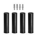 9 Inch Metal Bed Legs Replacement, Screw in Furniture Bed Feet Set of 4