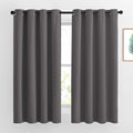 NICETOWN Blackout Curtains for Bedroom 63 inch Length 2 Panels - Window Treatment Thermal Insulated Solid Grommet Blackout for L
