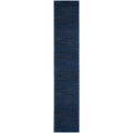 Nourison Essentials Indoor/Outdoor Midnight Blue 22 x 12 Area Rug, Easy Cleaning, Non Shedding, Bed Room, Living Room, Dining 