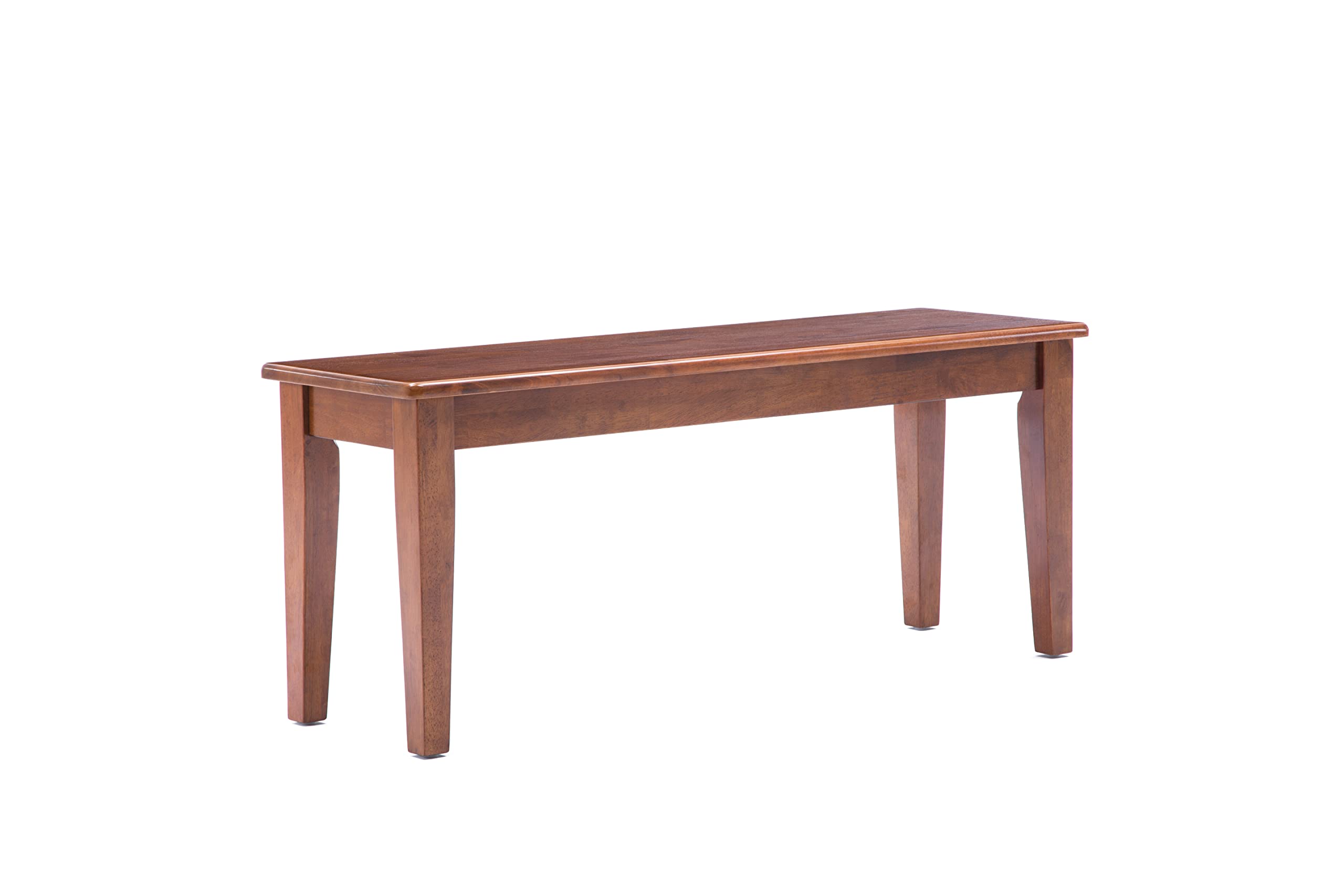 Boraam Shaker room Bench, Dining Height, Walnut