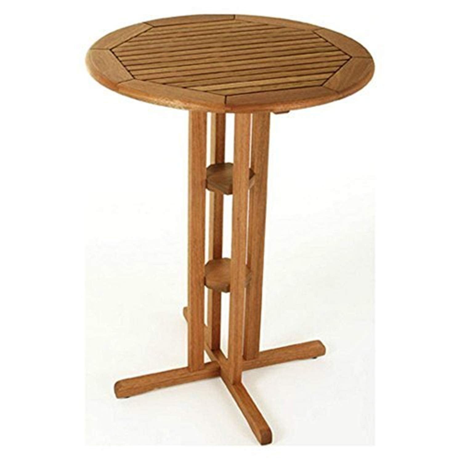 International Caravan Furniture Piece Bar Height Bistro Table