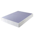 ZINUS Metal Box Spring with Wood Slats, 9 Inch Mattress Foundation, Sturdy Steel Structure, Easy Assembly, Full
