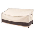 F&J Outdoors Waterproof UV Resistant Heavy Duty 2 Seater Deep Patio Loveseat Covers, 62Wx39Dx36H