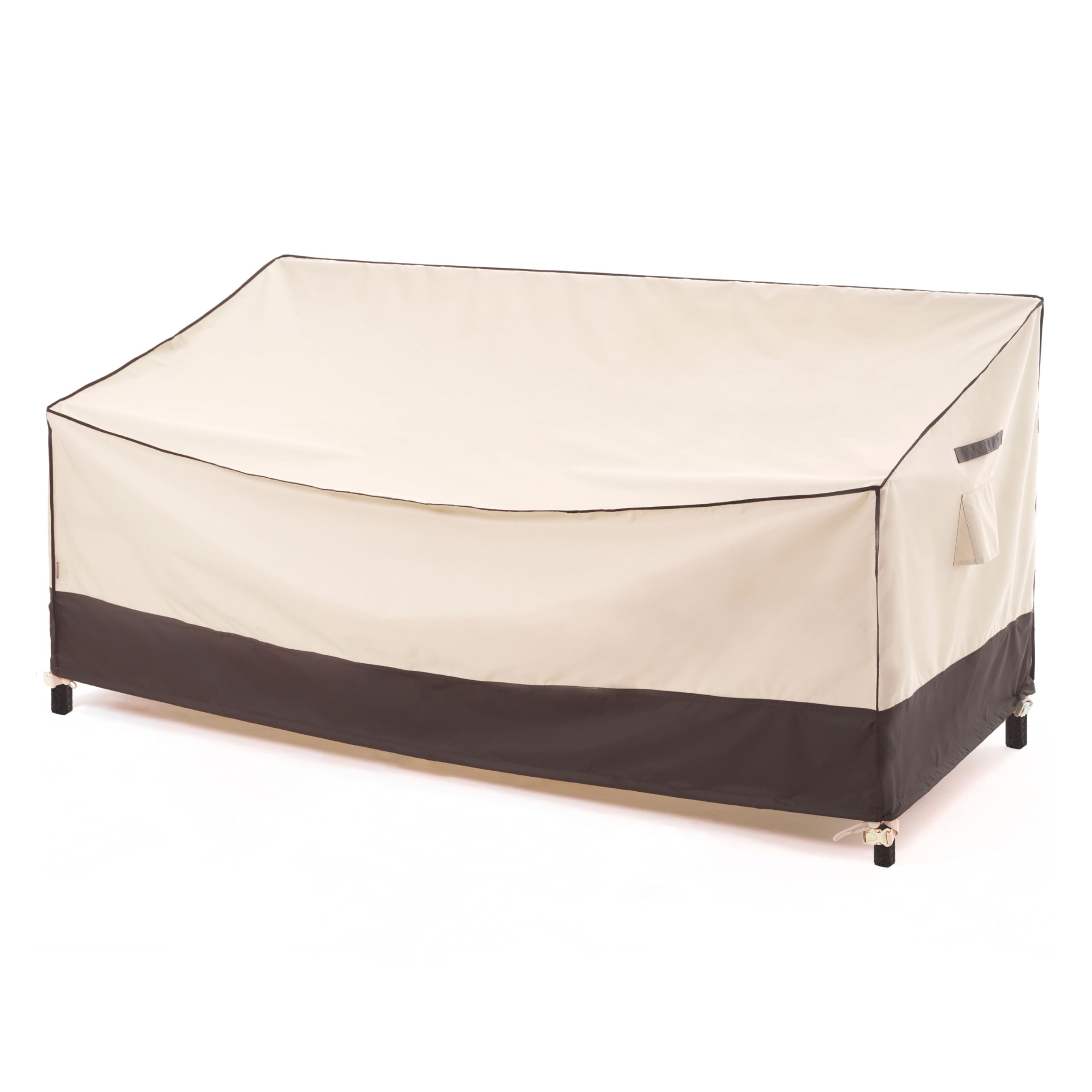 F&J Outdoors Waterproof UV Resistant Heavy Duty 2 Seater Deep Patio Loveseat Covers, 62Wx39Dx36H