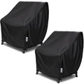 Patio Chair Covers Waterproof - 36W x 37D x 36H Outdoor Furniture Covers, Heavy Duty All-Weather Protection for Adirondack/Rocki