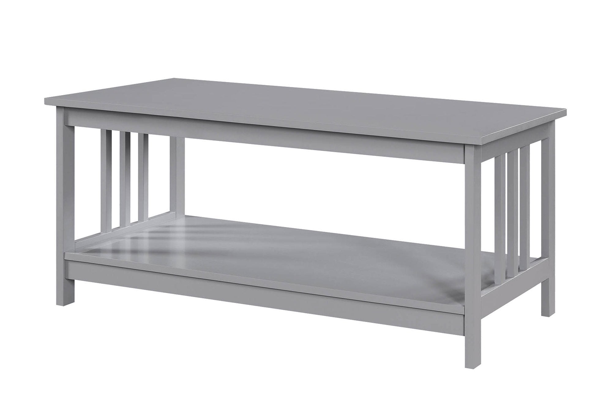 Convenience Concepts Mission Coffee Table, Gray