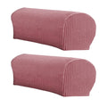 LINGXIYA Soft Stretch Plush Armrest Cover, Armrest Covers for Chairs/Sofas, Couch Arm Covers, Furniture Protector Armchair Slipc