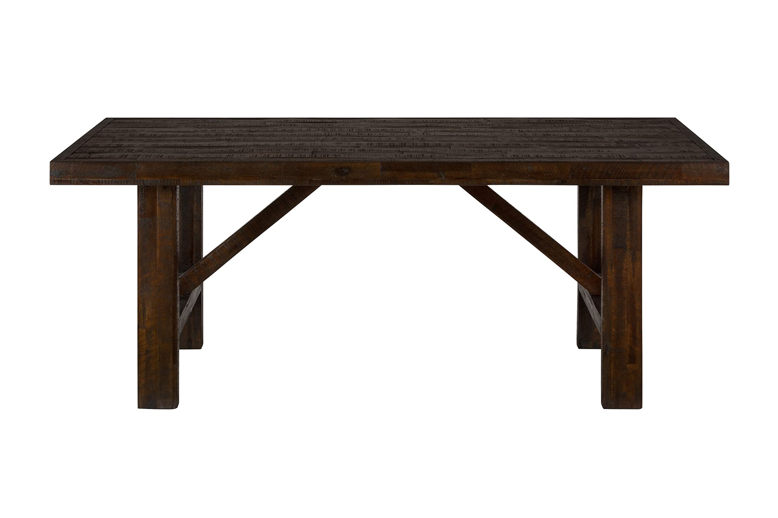 Jofran Inc. Kona Grove, Rectangle Dining Table, 39  W X 79  D X 30  H, Deep Chocolate Finish, (Set of 1)