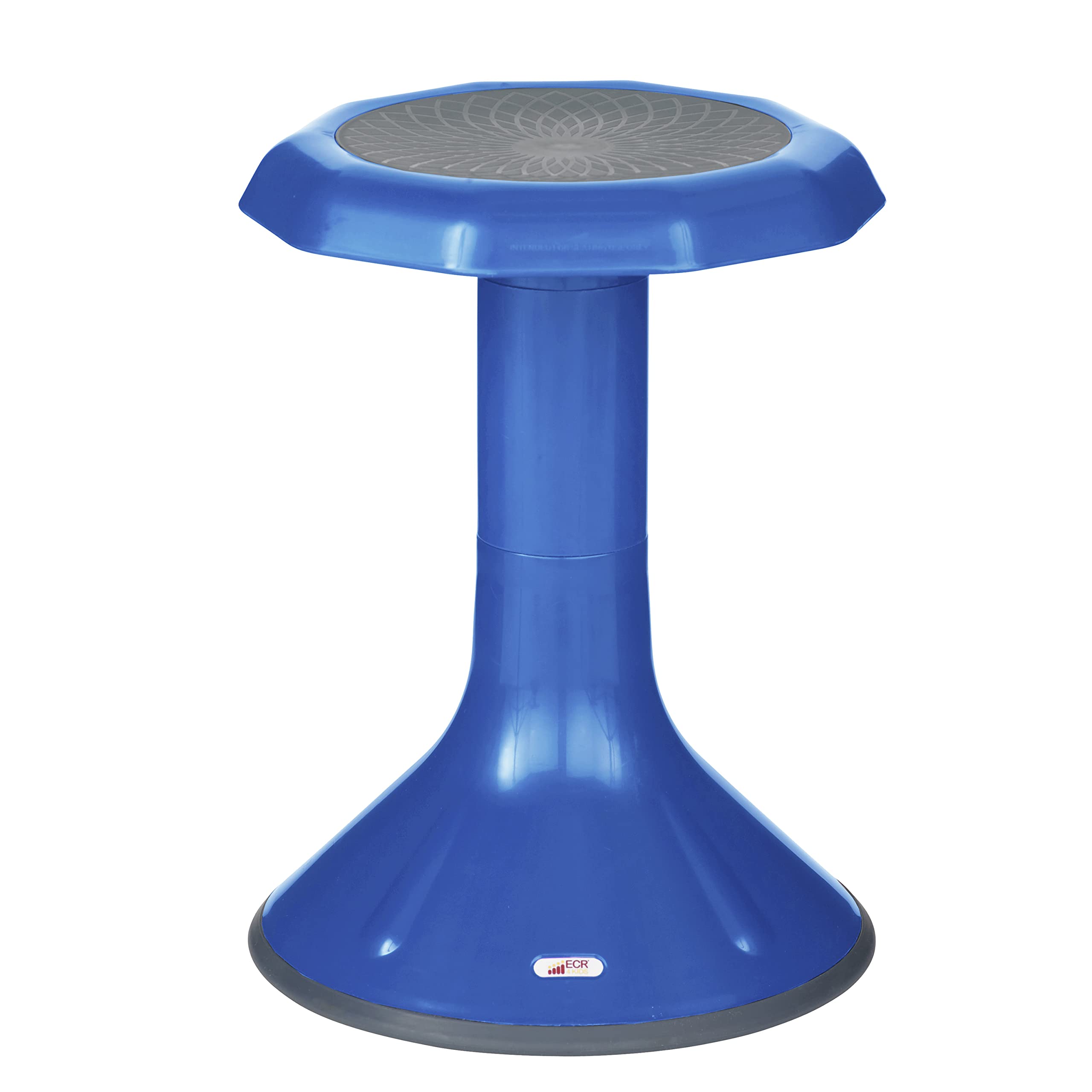 ECR4Kids ACE Active Core Engagement Wobble Stool, 18-Inch Seat Height, Flexible Seating, Eggplant