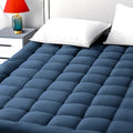 EASELAND Queen Size Mattress Pad Pillow Top Mattress Cover Quilted Fitted Mattress Protector 8-21 Deep Pocket Cooling Mattress T
