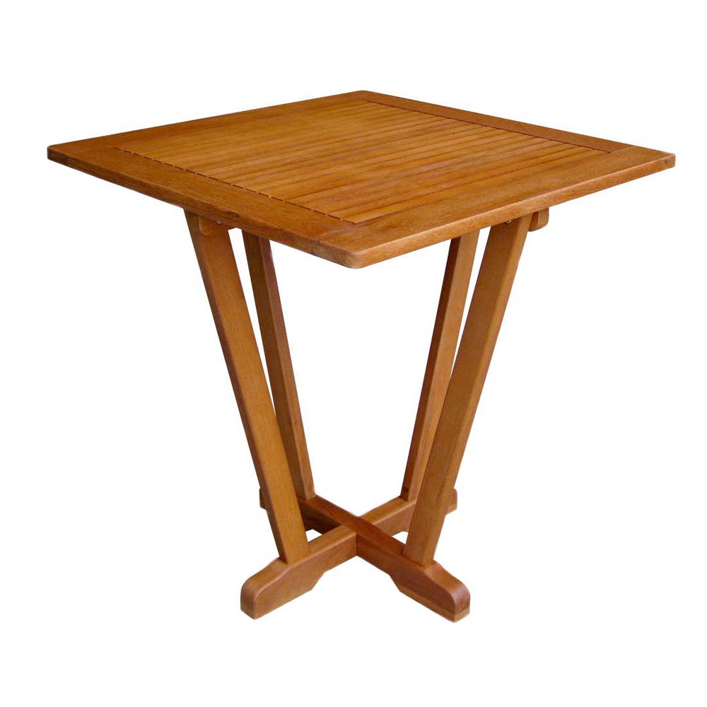 International Caravan Furniture Piece Royal Tahiti Outdoor 28 Square Inverted Pyramid Table