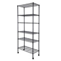HealSmart Heavy Duty 6-Tier Shelving Units Adjustable, Wire Shelf with 1000 lbs Capacity (250 per Shelf), 77cm D x 36.5cm W x 21