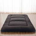 Zelladorra Japanese Floor Mattress, Futon Mattress with Portable Storage Bag and Washable Cover, Roll Up Thick Tatami Mattress S
