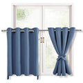Hiasan Blackout Curtains for Bedroom, 52 x 30 Inches Long - Thermal Insulated & Light Blocking Window Curtains for Living Room, 