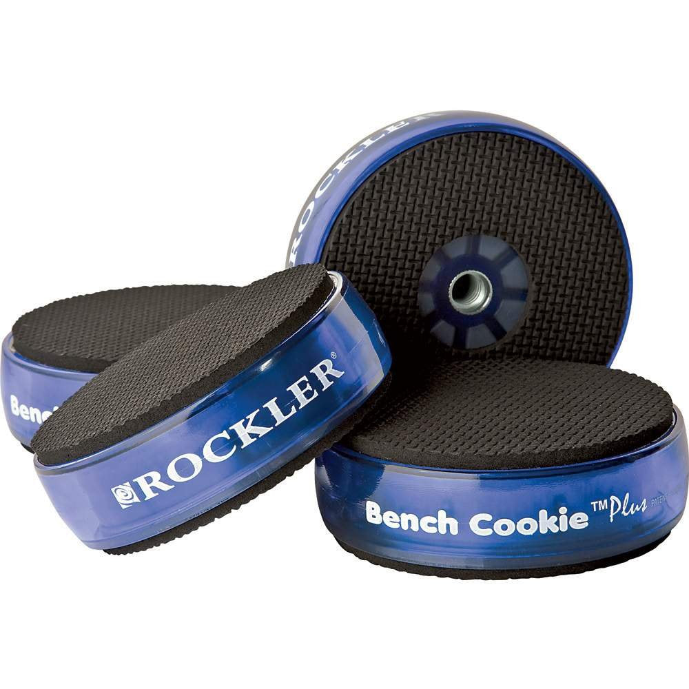 Rockler Work Bench Cookies Plus Work Grippers (4 Pack) Bench Cookies Protect Workpiece from Scratches and Benchtop Debris - Wood