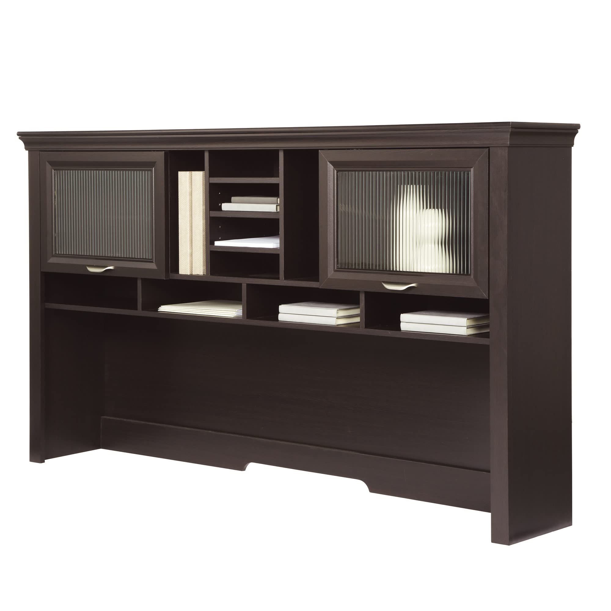 Realspace Magellan Performance 71W Hutch For L-Shaped Corner Desk, Espresso