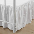 xuan dian Bed Skirt, Bed Skirt Queen Size, Ruffled Bed Skirt with Split Corners, Queen Bed Skirt 14 Inch Drop, Polka Dots Boho Q