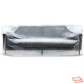 Plastic Furniture Covers for Moving - Heavy-Duty Couch Cover for Sofa, Waterproof & Dustproof Clear Moving Bags for Renovation, 