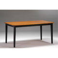 SHAKER TABLE [BLACK/OAK]