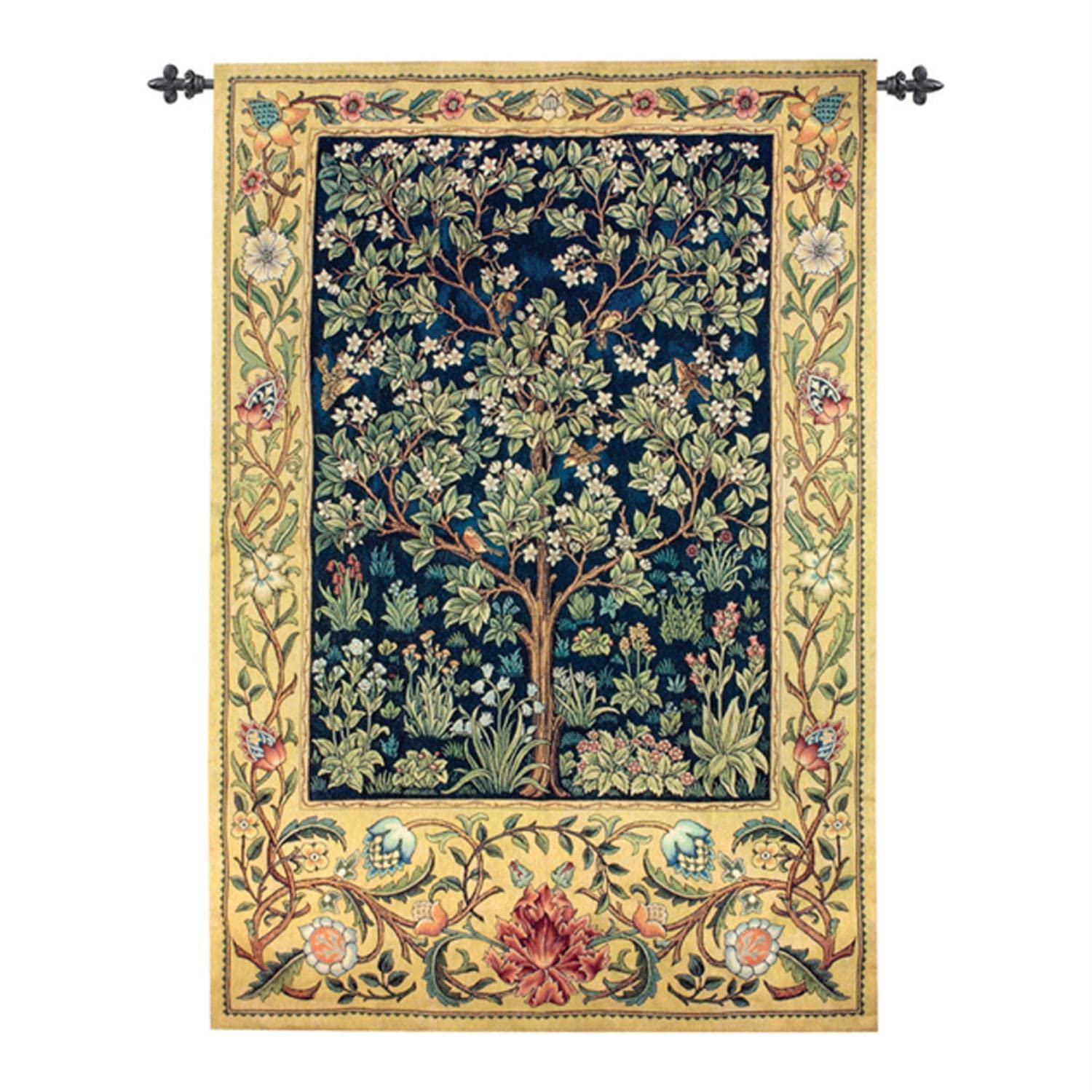 Manual Woodworker Garden of Delight Tapestry,Oversized (41+)