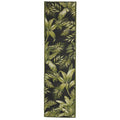 Liora Manne Marina Indoor/Outdoor Power Loomed Synthetic Blend Low Profile Area Rug - Transitional Graphic Botanical Beach Campi