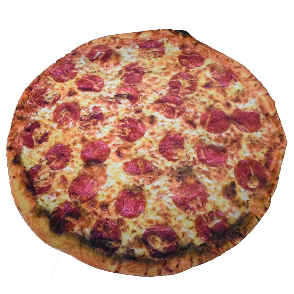 Super Soft Pizza Throw Blanket 60 Fleece Novelty Food Wrap