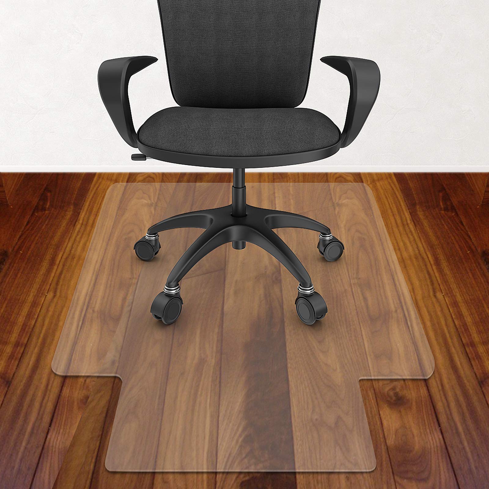 Azadx Office Chair Mat for Hardwood Floor 36 x 48  , Clear Desk Chair Mat for Wood Floor Heavy Duty, Office Mat Plastic Protec